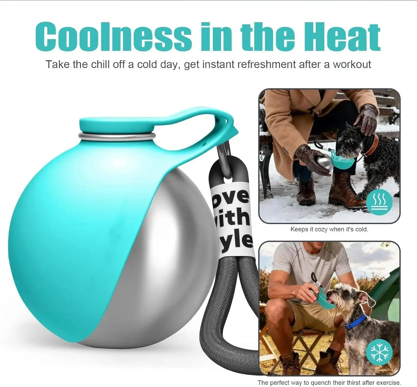 Travel Dog Water Bottle