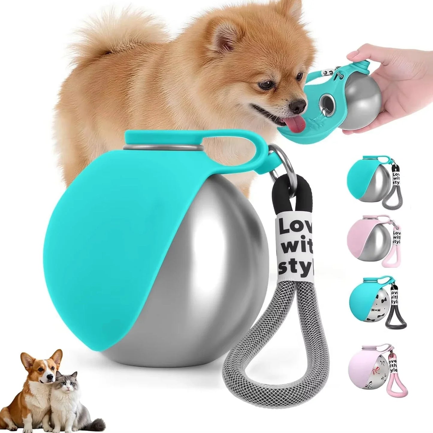 Travel Dog Water Bottle